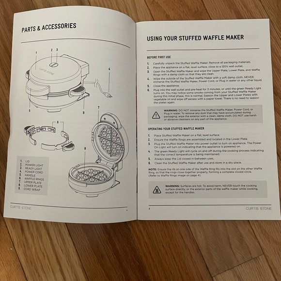 Curtis Stone Stuffed Waffle Maker - Picture 5 of 5